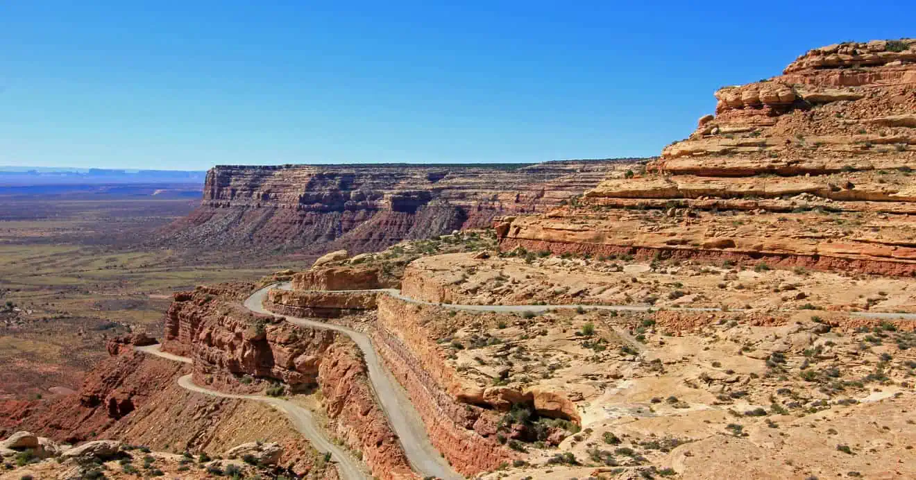Moki Dugway da Moab alla Monument Valley