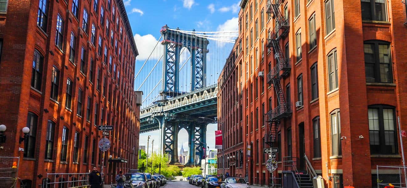 Manhattan Bridge NY da Dumbo