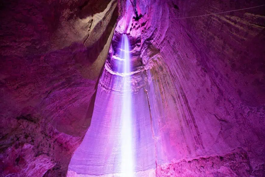Ruby Falls cosa vedere