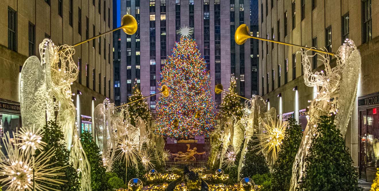 Albero di Natale a New York Rockefeller Center Chrismas Tree