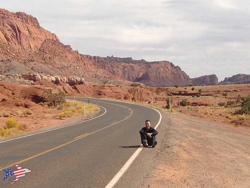 Andrea Cuminatto on the road fra Utah, Arizona e Nevada