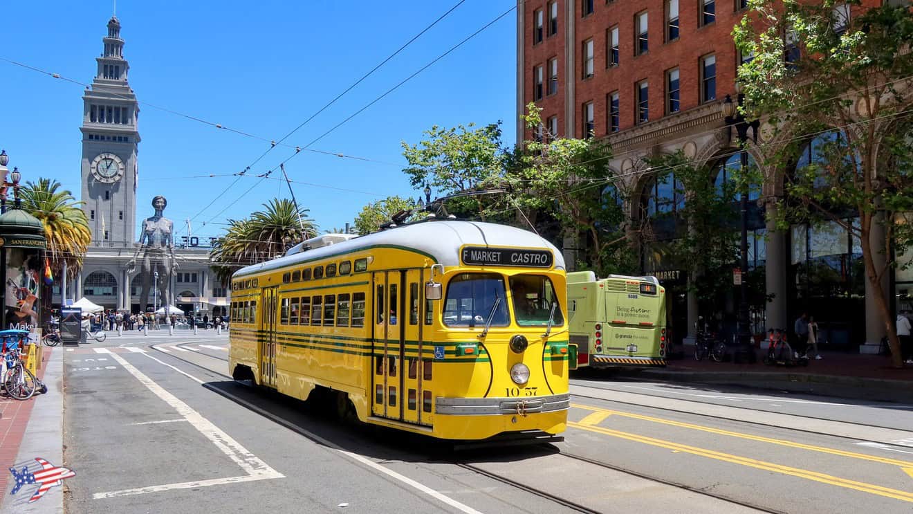 Historic Streetcar San Francisco tram storici