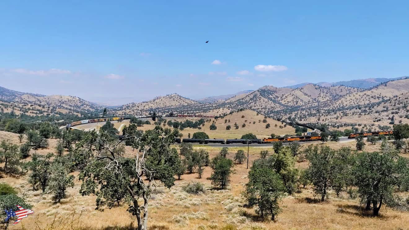 Tehachapi Loop treno