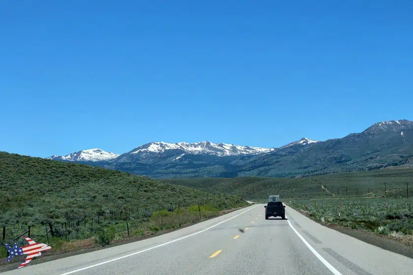 Inserire Folsom in un itinerario dalla Eastern Sierra