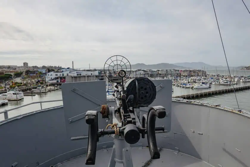 SS Jeremiah O'Brien artiglieria