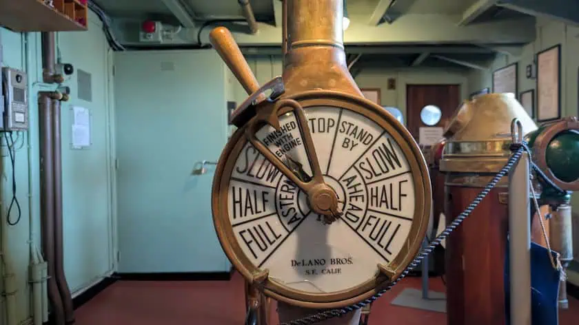 SS Jeremiah O'Brien strumentazione tecnica
